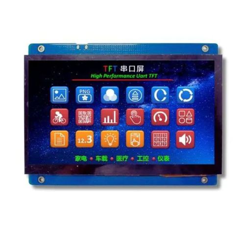 Блок индикации высокая степень освещенности - TBZ070N800480-01 - TAILOR PIXELS TECHNOLOGY CO., LTD. - TFT LCD / с емкостным сенсорным экраном / 800x480