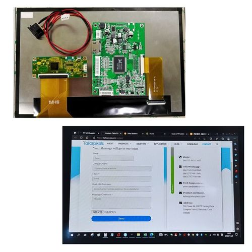 Блок индикации TFT LCD - TBD-T101QHH-01C - TAILOR PIXELS TECHNOLOGY CO., LTD. - IPS / с емкостным сенсорным экраном / 1280x800