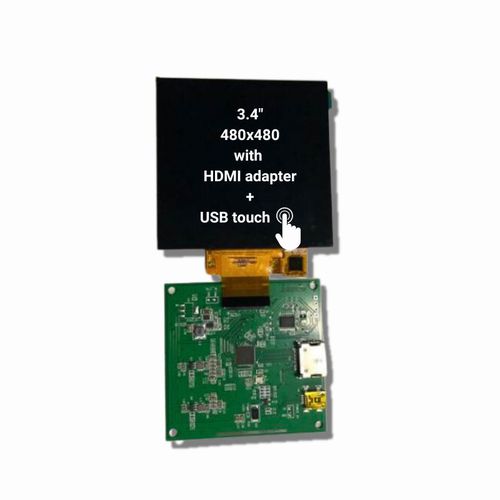 Блок индикации TFT LCD - TBG-034BST-01C - TAILOR PIXELS TECHNOLOGY CO., LTD. - IPS / с емкостным сенсорным экраном / 480x480