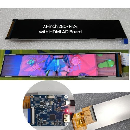 Блок индикации TFT - TTQ071BVE-01 - TAILOR PIXELS TECHNOLOGY CO., LTD. - IPS / 280×1424 / 7,1"