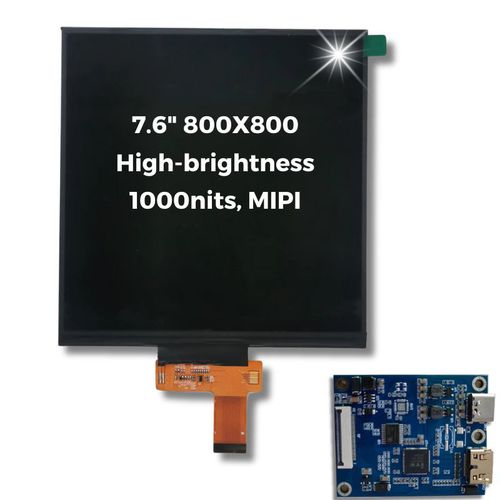 Блок индикации 7,6" - TTG076XST-01  - TAILOR PIXELS TECHNOLOGY CO., LTD. - TFT LCD / IPS / 800x800