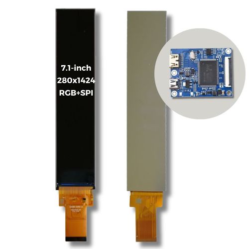 Блок индикации TFT - TTG071BVV-01 - TAILOR PIXELS TECHNOLOGY CO., LTD. - IPS / 280×1424 / 7,1"