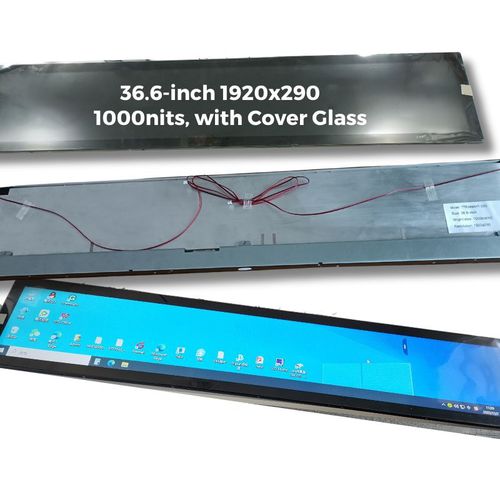 Информационное табло IPS - TTR366AHT-02G - TAILOR PIXELS TECHNOLOGY CO., LTD. - цветное / 1920×290 / 36,6"