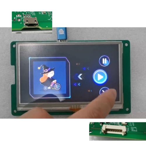 Умный блок индикации - TBZ043R480272-01 - TAILOR PIXELS TECHNOLOGY CO., LTD. - TFT LCD / с резистивным сенсорным экраном / 320x240