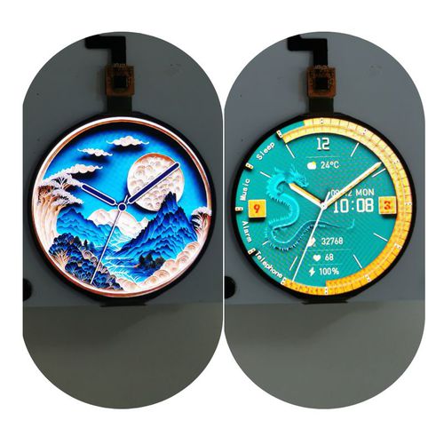 Блок индикации с емкостным сенсорным экраном - TOH175XRT-01C - TAILOR PIXELS TECHNOLOGY CO., LTD. - AMOLED / высокое разрешение / 466×466