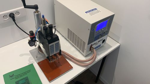 Станок для сварки разрядная емкость конденсатора - Will-Best Welding Equipment Co., Ltd. - точечный / автоматический / настольный