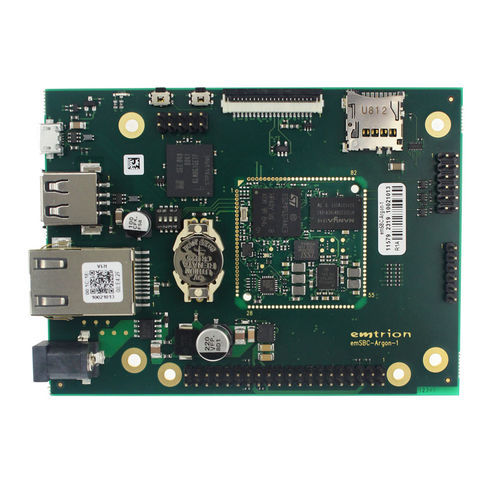 Одноплатный компьютер Solo/Dual core ARM® Cortex™-A7 - emSBC-Argon - emtrion GmbH - ARM Cortex-M4 / Linux / Yocto