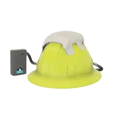 Строительная каска - PY-YEL01-HP24130CH - Cooler Heads Will Prevail - из полиэтилена / из ПЭНД / желтая