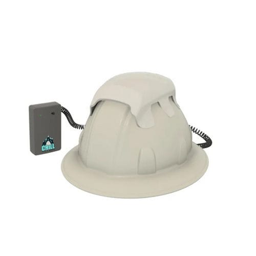Строительная каска - PY-WHT01-HP24110CH - Cooler Heads Will Prevail - из полиэтилена / из ПЭНД / белая