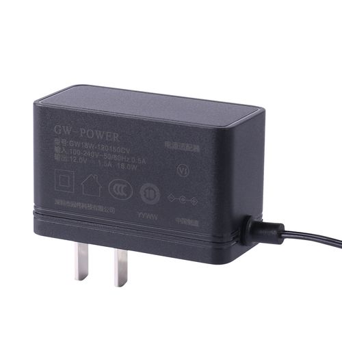 Вставной источник электропитания - GW18W series - Shenzhen K-TECH Technology Co., Ltd. - AC/DC / с защитой от короткого замыкания / с защитой от сверхтоков