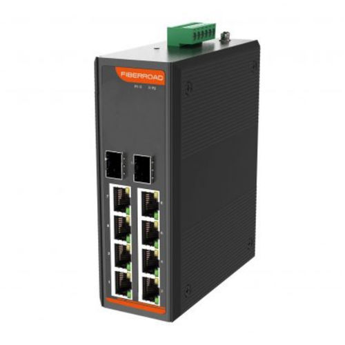Неуправляемый коммутатор Ethernet - Fiberroad Technology - 8 портов / 8 портов / Gigabit Ethernet