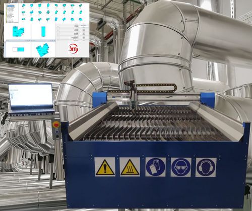 Плазменный станок для резки - Fast HVAC - JMSCOLPITORI - для металла / для алюминиевого листа / для листа