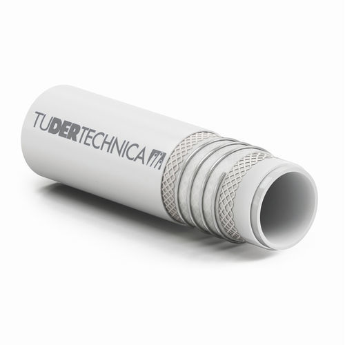Гибкий шланг для химических продуктов - TUPHARM® PTFE SIL - TUDERTECHNICA - TUBIGOMMA DEREGIBUS SRL - для продуктов питания / для хлора / из эластомера