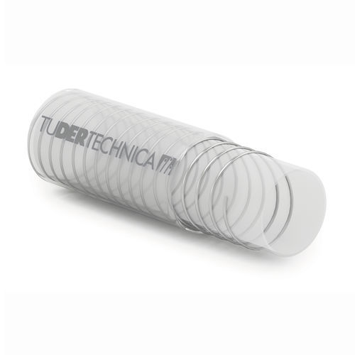 Гибкий шланг для продуктов питания - TUSIL&reg; VIEW HIGH PURITY - TUDERTECHNICA - TUBIGOMMA DEREGIBUS SRL - для химических продуктов / из силикона / для аспирации