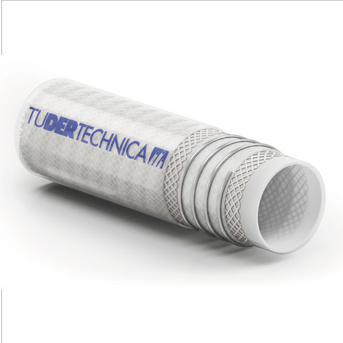 Гибкий шланг для продуктов питания - TUSIL® BRIGHT PREMIUM - TUDERTECHNICA - TUBIGOMMA DEREGIBUS SRL - для химических продуктов / из силикона / для аспирации
