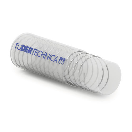 Гибкий шланг для химических продуктов - TUSIL® VIEW - TUDERTECHNICA - TUBIGOMMA DEREGIBUS SRL - для продуктов питания / из силикона / для аспирации