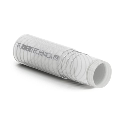 Гибкий шланг для продуктов питания - TUPHARM® FLEX VIEW - TUDERTECHNICA - TUBIGOMMA DEREGIBUS SRL - из ПТФЭ / из силикона / для аспирации