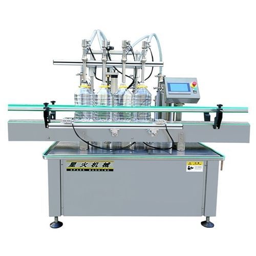 Наполнительная машина для жидкости с низкой вязкостью - XH-600L - Spark Packaging Machines - автоматическая / для пластиковых бутылок / для газового баллона