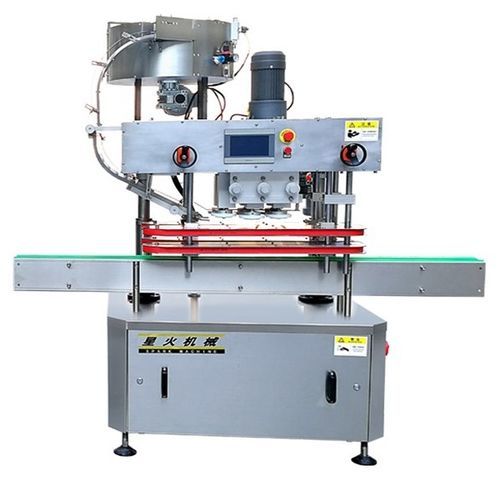 Автоматическая укупорочная завинчивающая машина - Cap-100 - Spark Packaging Machines - пневматическая / с сервоприводом / высокоскоростная