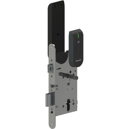 Механический врезной замок - L100 EURO - effeff - с ключом / с задвижкой / с ручкой