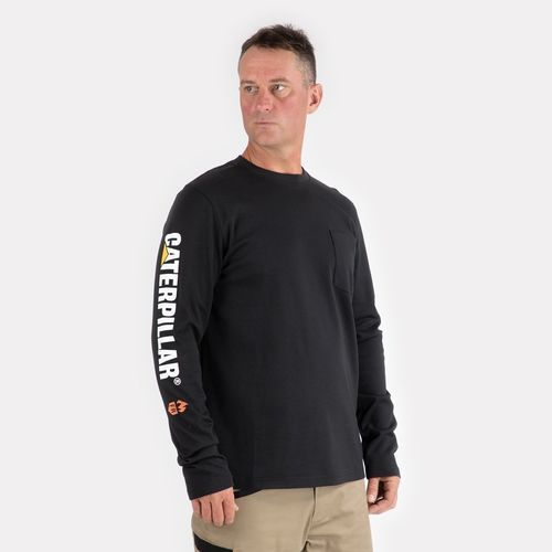Рабочая футболка - 1630017 - Caterpillar workwear - из хлопка / для мужчин / синяя