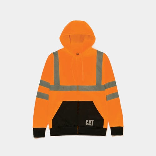 Рабочая толстовка - 1910127 series - Caterpillar workwear - высокая видимость / из полиэстера / для строительных работ
