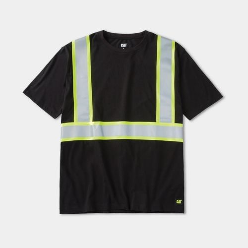 Рабочая футболка - 1010075 series  - Caterpillar workwear - высокая видимость / из хлопка / для строительных работ