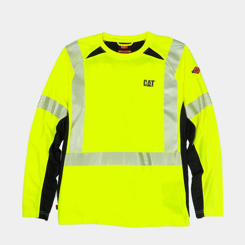 Рабочая футболка - 1630007 series  - Caterpillar workwear - из арамида / для мужчин / желтая
