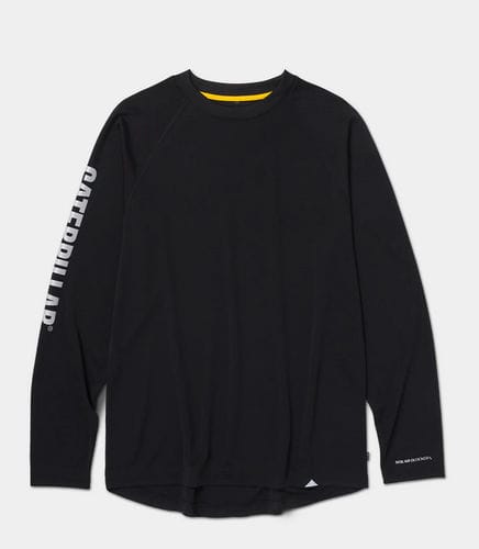 Рабочая футболка - 1010211 series - Caterpillar workwear - охлаждающая / из полиэстера / синяя