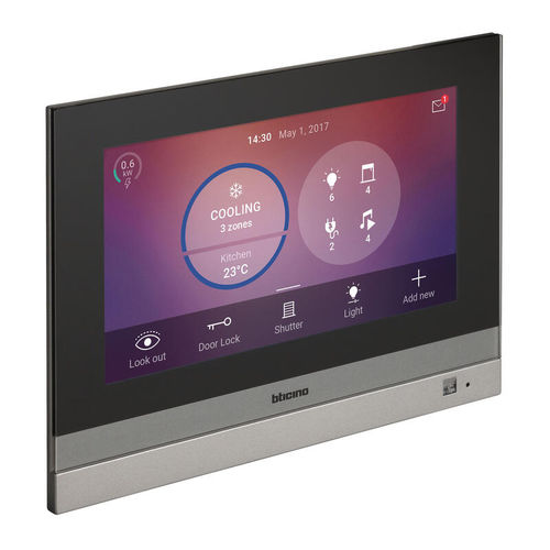 HMI с сенсорным экраном - BT3488 - Legrand - настенный / для контроля