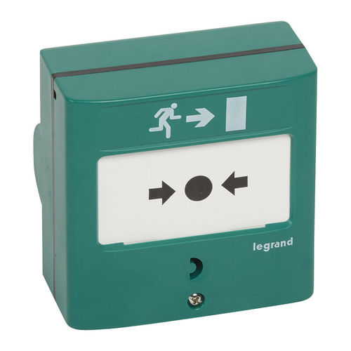 Ручной включатель для пожарной сигнализации - 1 380 48 - Legrand - мембранный