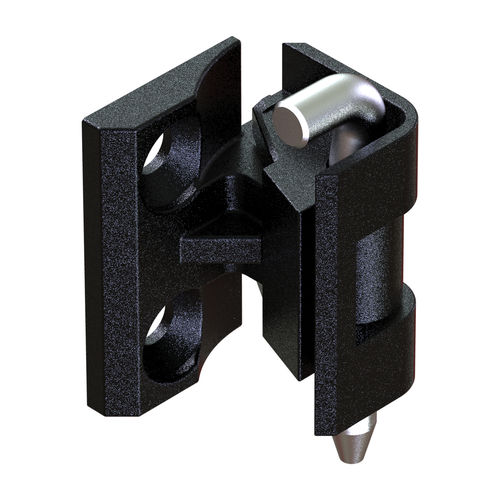 Плоский шарнир - 2306-15-20  - Wenzhou Yeeka Lock Technology Co., Ltd. - из цинка / хромированный / для двери