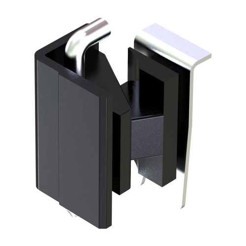 Плоский шарнир - 2307-01-10  - Wenzhou Yeeka Lock Technology Co., Ltd. - из цинка / для двери / съемный