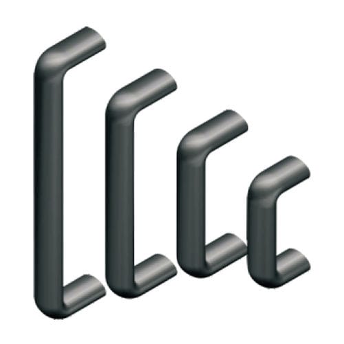 Рукоятка скоба - 3204-090  - Wenzhou Yeeka Lock Technology Co., Ltd. - трубчатая / из полиамида / U-образная
