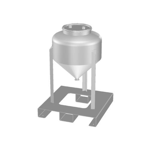 Резервуар с бункером - Coh-CTL - MONOVATE Co., Ltd. - для продуктов питания / из нержавеющей стали / для стокирования