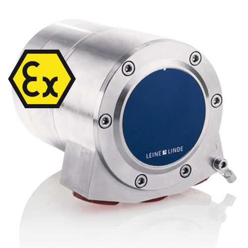 Абсолютный датчик угла поворота - Ex-proof 600 series  - Leine & Linde - механический / индуктивный / с полой осью