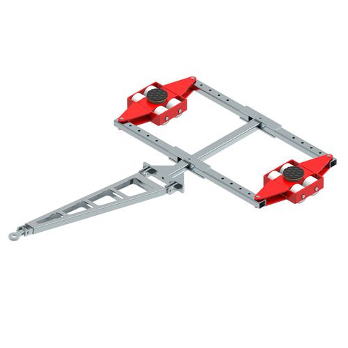 Передвижной ползун для высокой нагрузки - ECO-Skate DUO XL (NY) XN20D 20to - HTS Hydraulische Transportsysteme GmbH - транспортный / для нагрузки на 4 точки