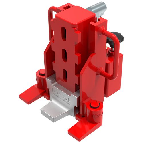 Гидравлический домкрат - ECO-Jack S -Serie EJ60-4S 6to - HTS Hydraulische Transportsysteme GmbH - с кронштейном / 6 тонн / подъемный механизм