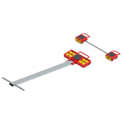 Передвижной ползун для высокой нагрузки - ECO-Skate MINI P(U) M25L + M25S 5to - HTS Hydraulische Transportsysteme GmbH - транспортный / с ручным управлением / ротационный
