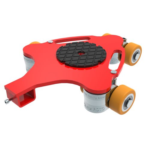 Ротационный передвижной ползун - ECO-Skate® ROTOflex (PU) R14 1,4to - HTS Hydraulische Transportsysteme GmbH - транспортный / с ручным управлением / 360°