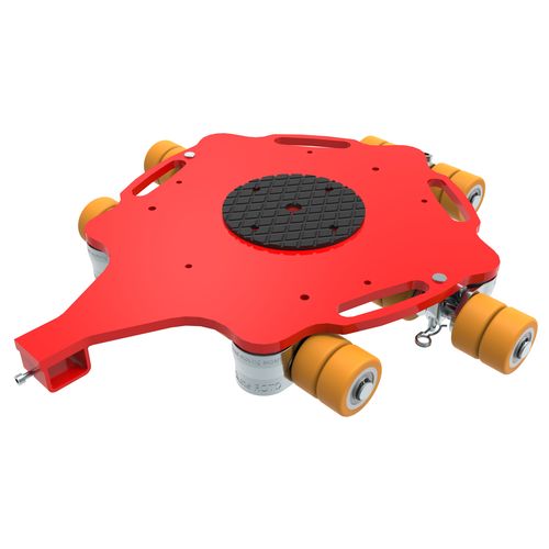 Ротационный передвижной ползун - ECO-Skate® ROTOflex (PU) RF64 6,4to - HTS Hydraulische Transportsysteme GmbH - для высокой нагрузки / транспортный / с ручным управлением