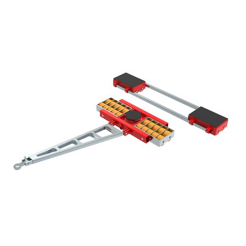 Передвижной ползун для высокой нагрузки - ECO-Skate&reg; XL (PU) X40L + X40S - HTS Hydraulische Transportsysteme GmbH - транспортный / с ручным управлением