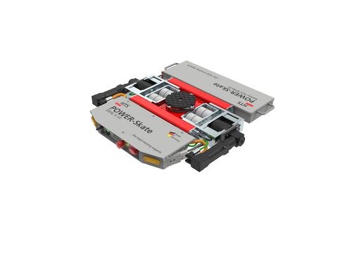 Передвижной ползун на аккумуляторе - POWER-Skate IDEAL 5-10 - HTS Hydraulische Transportsysteme GmbH - для высокой нагрузки / с дистанционным управлением / транспортный