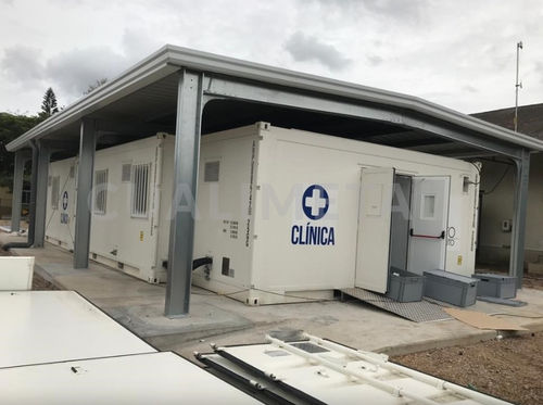 Модульное ангар - CUALIMETAL - промышленное / стальная кровля