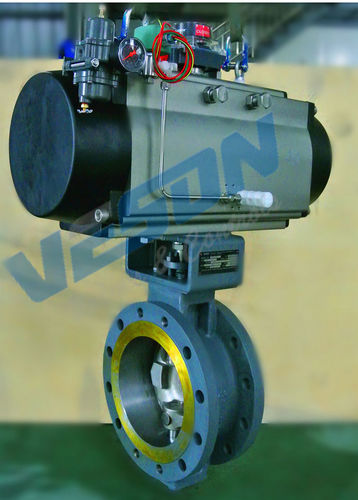 Клапан поворотный затвор - pneumaticairactuator.com - пневматический / для остановки / для сточных вод