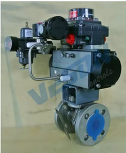 Клапан со сферическим золотником - pneumaticairactuator.com - пневматический / для контроля / для остановки