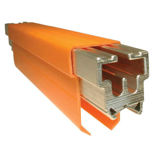 Токоподводящий рельс из нержавеющей стали - ELECTROBAR® HX-Bar - Magnetek - алюминиевый сплав / изолированный / закрытый