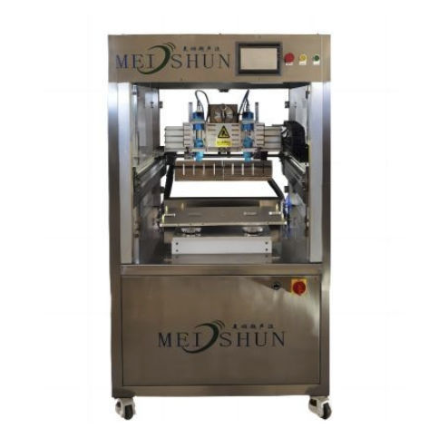 Ультразвуковая машина для резки тортов - HDMS-MSXT4200 - Handan City Meishun Machinery Co.,Ltd - прямоугольная / круглая / автоматическая
