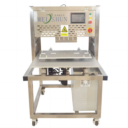 Ультразвуковая машина для резки тортов - HDMS-DJB300 - Handan City Meishun Machinery Co.,Ltd - прямоугольная / круглая / автоматическая