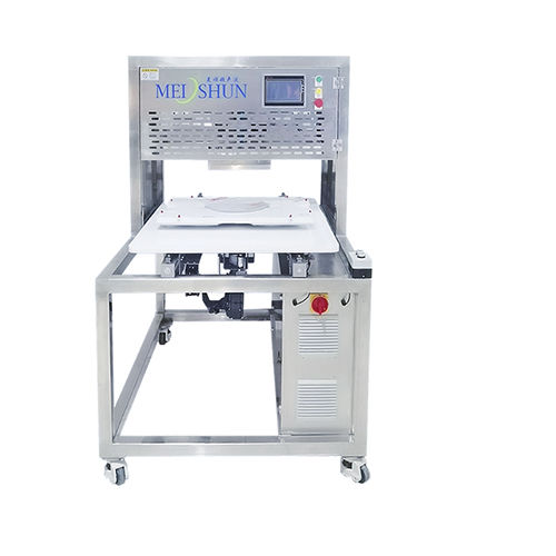 Ультразвуковая машина для резки тортов - HDMS-DJB300 - Handan City Meishun Machinery Co.,Ltd - с лезвием / прямоугольная / круглая